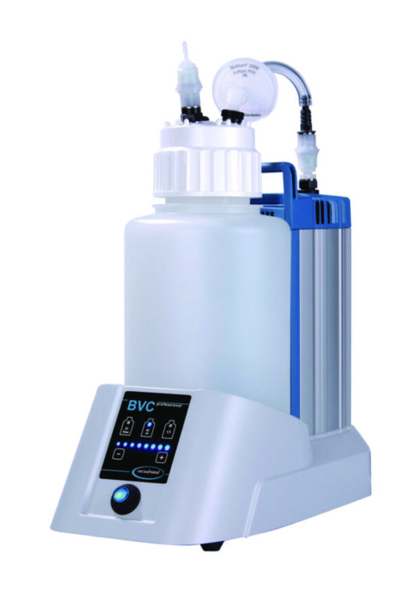 Fluid aspiration systems BioChem-VacuuCenter BVC professional, PP bottle