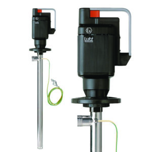 Drum pumps, "solvents", explosion-proof version, mains-powered