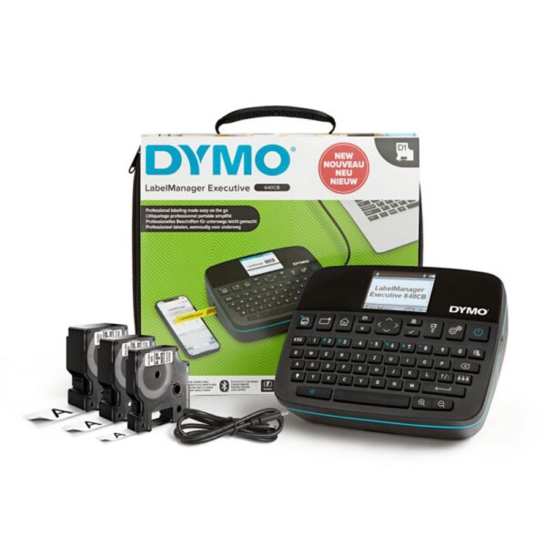 Label printer DYMO® LabelManager™ Executive 640 CB, case kit
