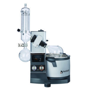 Rotary Evaporators Hei-VAP Expert, with hand lift, vertical condenser