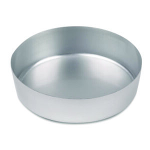 Weighing dishes, aluminium, smooth walls