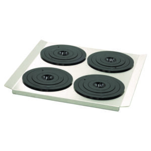 Flat bath covers with ring sets for water baths PURA™