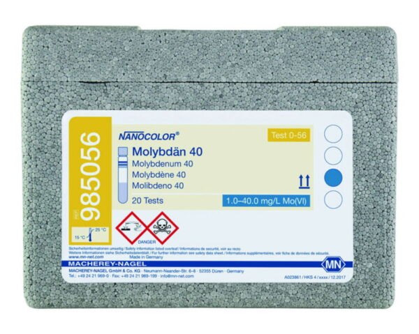 Tube tests NANOCOLOR® Molybdenum