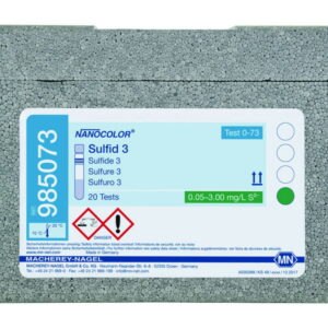 Tube tests NANOCOLOR® Sulfide / Sulfite / Sulfate