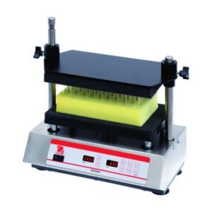 Vortex mixer for multi tubes VXMTDG, digital, stainless steel housing