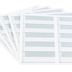 Spare Inventory Card for Microscope Slide Boxes Premium Plus