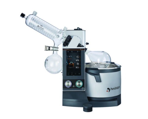 Rotary Evaporators Hei-VAP Ultimate Control, with hand lift, angled condenser