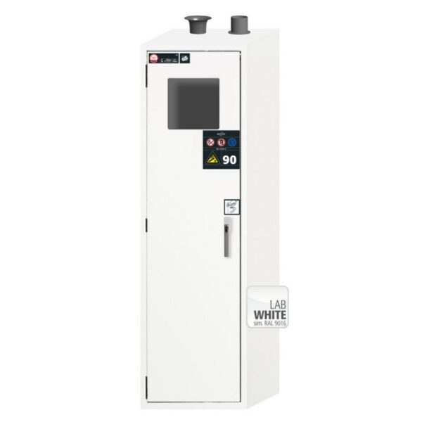 Fire Resistant Gas Cylinder Cabinets G90 Series for two 50 litre bottles with F90 glass-fronted wing door
