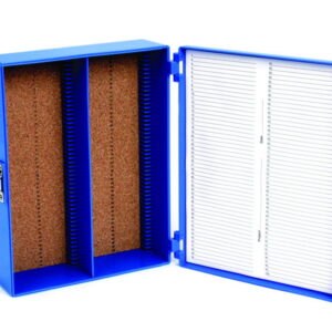 Microscope slide boxes, ABS, for large slides