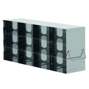 Racks for upright freezers, stainless steel, for boxes with 75 mm height