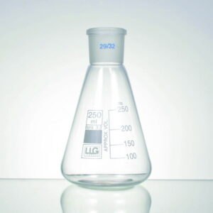 LLG-Erlenmeyer flasks with standard ground joint, borosilicate glass 3.3