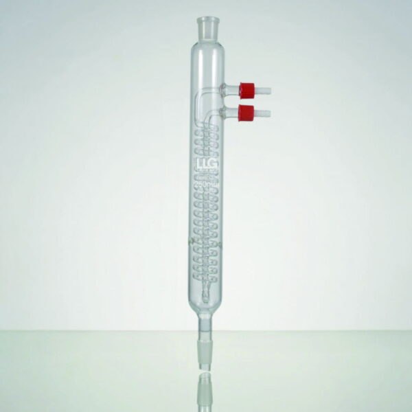 LLG-Condenser acc. to Dimroth, borosilicate glass 3.3, PP olive