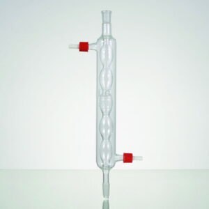 LLG-Condenser acc. to Allihn, borosilicate glass 3.3, PP olive