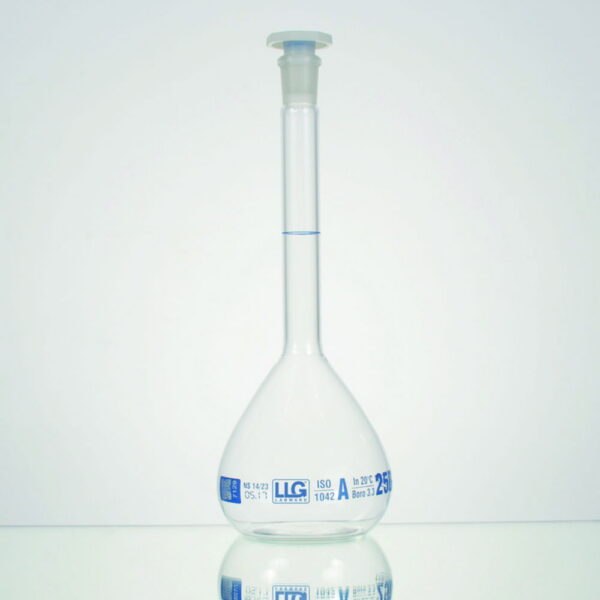 LLG-Volumetric flasks, borosilicate glass 3.3, class A