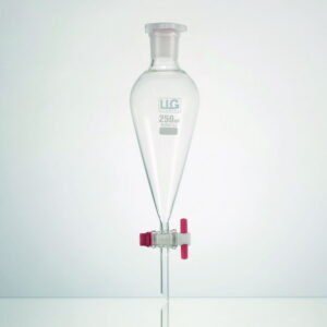 LLG-Separating funnel, conical, borosilicate glass 3.3