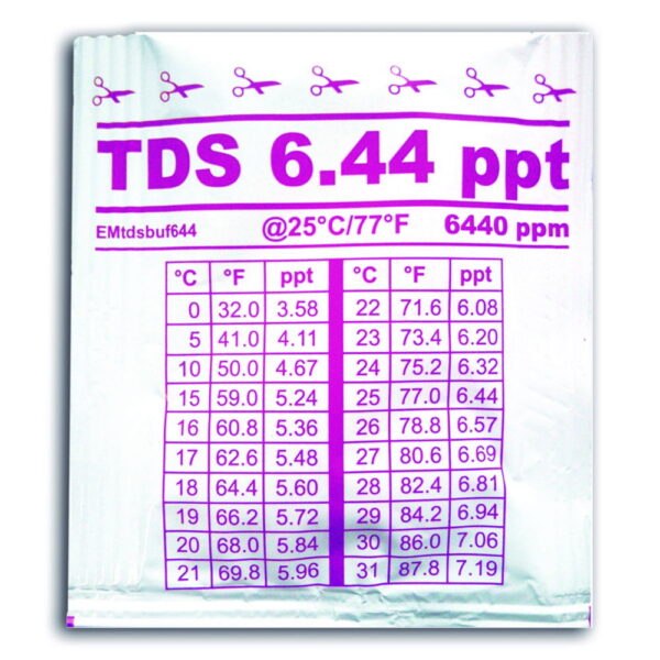 Calibration solutions TDS