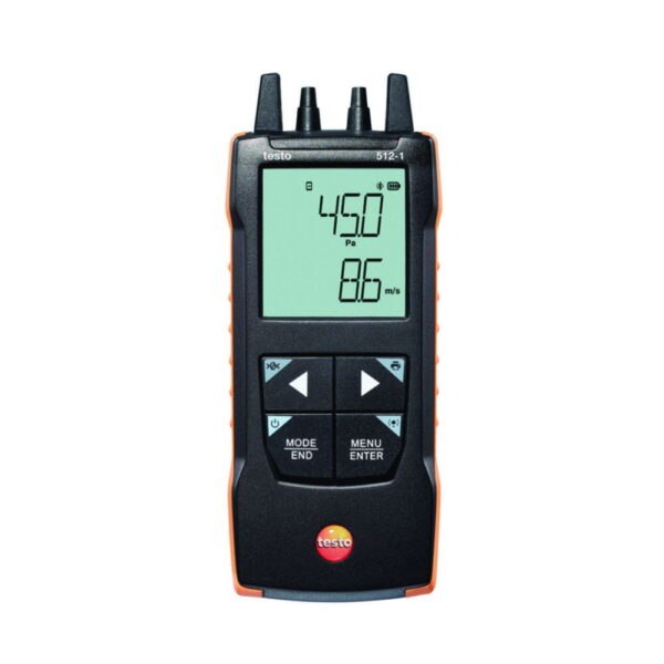 Differential pressure measuring instrument testo 512-1