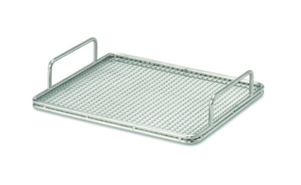Basket insert for ultrasonic baths Elmasonic, stainless steel