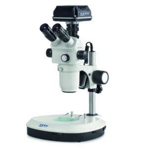 Stereo zoom microscope set OZP, with C-mount camera