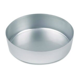 Weighing dishes, aluminium, smooth walls