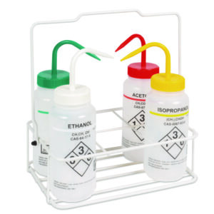 Bottle carrier, wire/HDPE