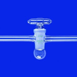 Vacuum stopcocks, one-way, borosilicate glass 3.3, straight