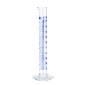 Measuring Cylinder, DURAN®, class A, Blue Graduation
