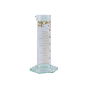 Measuring cylinders FORTUNA®, borosilicate glass 3.3, low form, class B, amber graduated