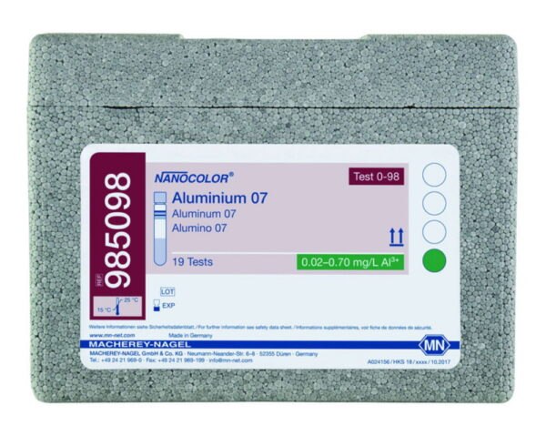 Tube tests NANOCOLOR® Aluminium