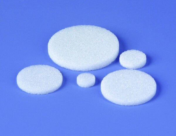 Glass filter discs, borosilicate glass 3.3