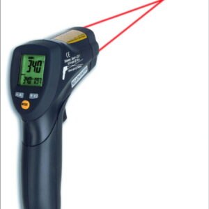 Infra-red thermometer with double-laser sighting ScanTemp 485