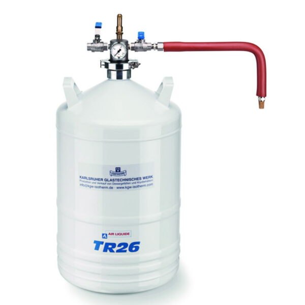 Liquid nitrogen container, aluminium