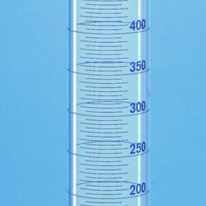 Measuring cylinders USP, borosilicate glass 3.3, tall form, class A, blue graduated