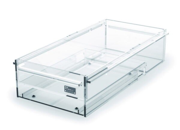 Plastic bath tank IB R RO 15 eco for multi-position magnetic stirrers RO 15