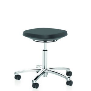 Laboratory stool Labsit, with castors