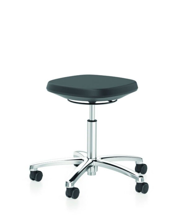 Laboratory stool Labsit, with castors
