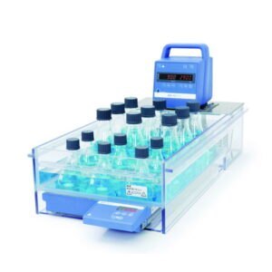 Temperature control systems ICC basic IB R RO 15 eco, with multipoint magnetic stirrer and plastic bath