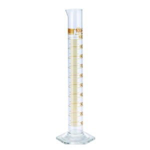 Measuring cylinders, DURAN®, tall form, class A, amber stain graduation