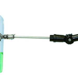 All purpose clamp, stainless steel with silicon coating