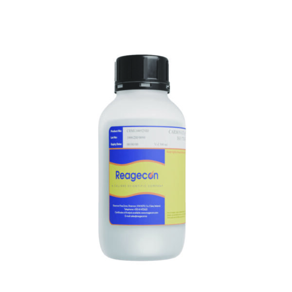 Carbonate pH buffer solution at 25 °C, certified reference material (CRM)