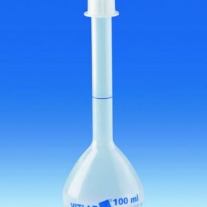 Volumetric Flasks, PP, Class B, with Screw Cap, PP