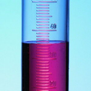 Graduated cylinders, PP, embossed scale