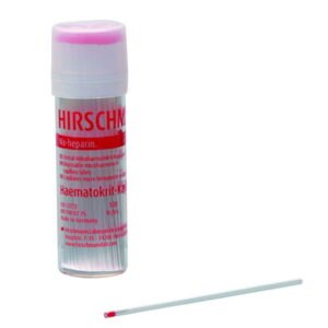 Haematocrit capillary tubes, NA-hep