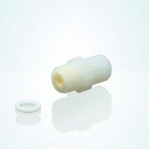 Discharge valves for bottle-top dispensers and digital burettes