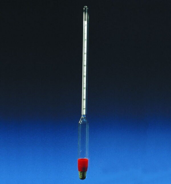 Hydrometers, lime water Ca(OH)2