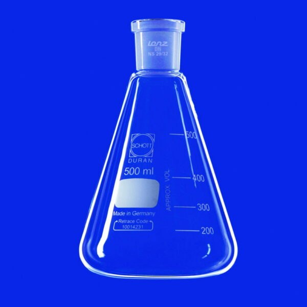 Erlenmeyer flasks with ground joint, DURAN®