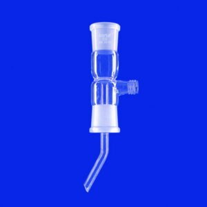 Adapters for distilling receivers acc. to Bredt, DURAN® tubing, straight