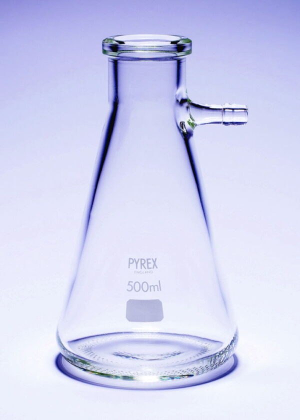 Flasks, Büchner, plain side-arm, Pyrex®