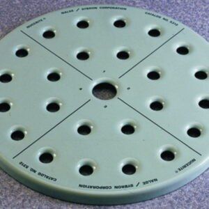 Desiccator disc Nalgene™, Type 5312, enamel