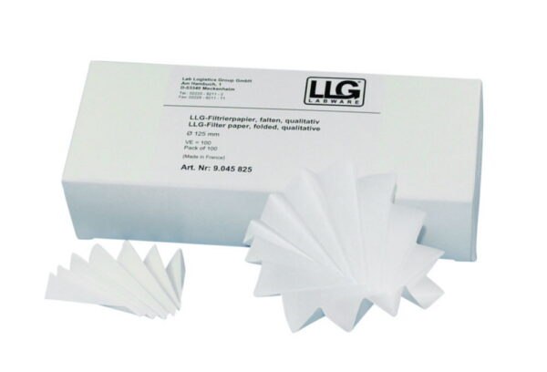 LLG-Filter papers, qualitative, folded filters, medium fast